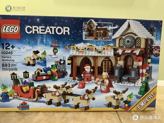 充满温馨的冬季套装:LEGO 乐高 10245 圣诞老人工作室 充满温馨的冬季套装:LEGO 乐高 10245 圣诞老人工作室
