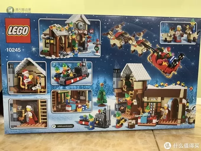 充满温馨的冬季套装:LEGO 乐高 10245 圣诞老人工作室 充满温馨的冬季套装:LEGO 乐高 10245 圣诞老人工作室
