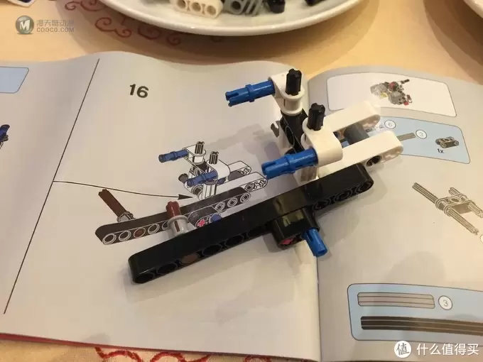 少爷的乐高系列 篇十四:乐高科技件入门:42057超轻型直升机晒单 少爷的乐高系列 篇十四:乐高科技件入门:42057超轻型直升机晒单