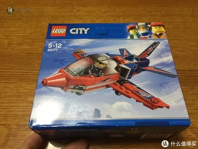 少爷的乐高系列 篇十五:乐高city系列60177空中特技喷气飞机晒单 少爷的乐高系列 篇十五:乐高city系列60177空中特技喷气飞机晒单