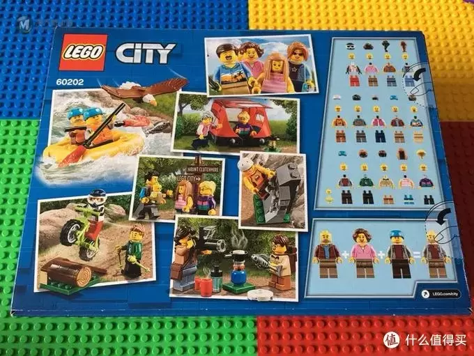 乐高LEGO 60202户外探险人仔包开箱晒物 乐高LEGO 60202户外探险人仔包开箱晒物