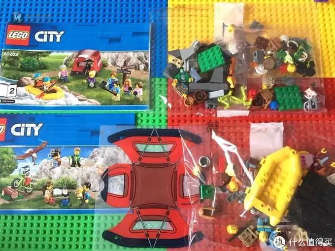 乐高LEGO 60202户外探险人仔包开箱晒物 乐高LEGO 60202户外探险人仔包开箱晒物