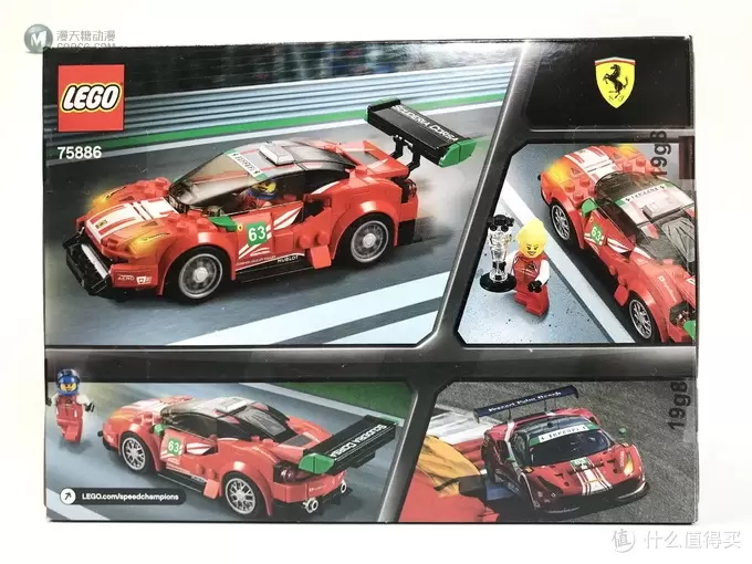 百元名车:LEGO 乐高 赛车系列 75886 法拉利488GT3 Scuderia Corsa车队 百元名车:LEGO 乐高 赛车系列 75886 法拉利488GT3 Scuderia Corsa车队