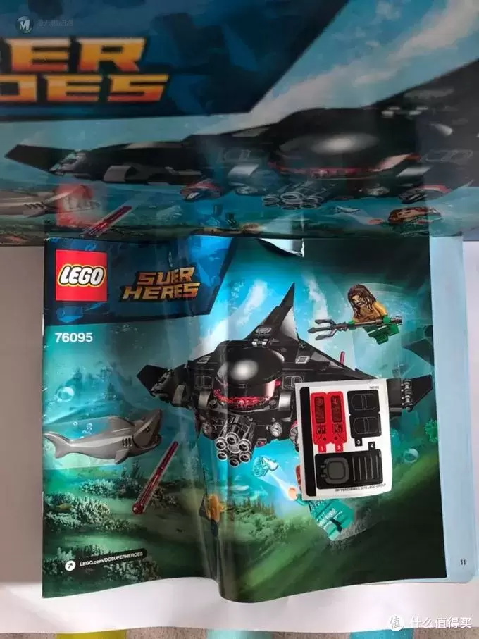 乐高 篇四:LEGO 乐高 76095 DC超级英雄 黑蝠鲼海底袭击 开箱 乐高 篇四:LEGO 乐高 76095 DC超级英雄 黑蝠鲼海底袭击 开箱