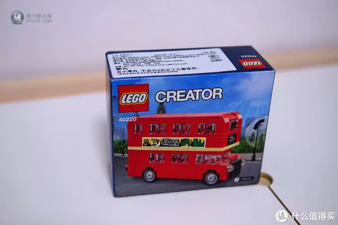 小而传神:LEGO 乐高 40220 小版双层巴士开箱 小而传神:LEGO 乐高 40220 小版双层巴士开箱