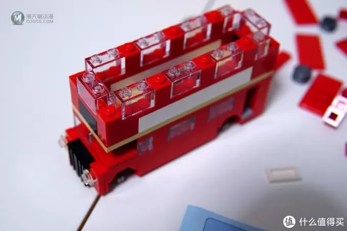 小而传神:LEGO 乐高 40220 小版双层巴士开箱 小而传神:LEGO 乐高 40220 小版双层巴士开箱