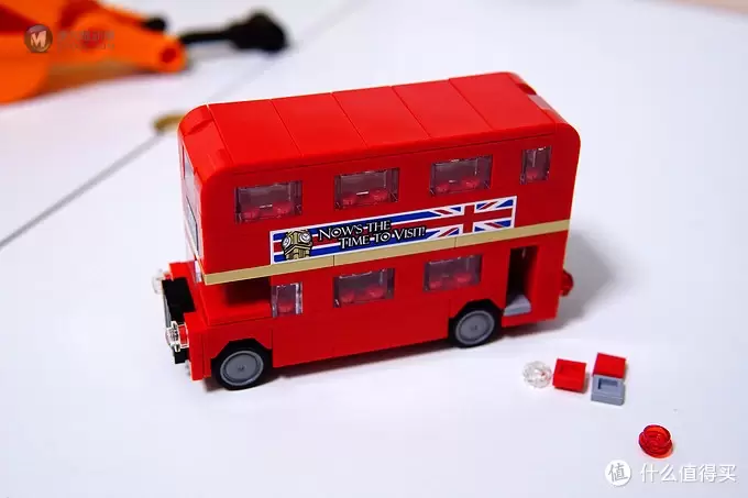 小而传神:LEGO 乐高 40220 小版双层巴士开箱 小而传神:LEGO 乐高 40220 小版双层巴士开箱
