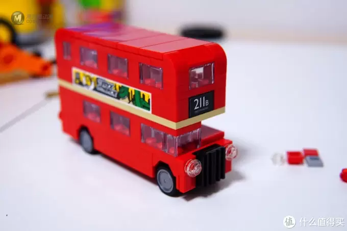 小而传神:LEGO 乐高 40220 小版双层巴士开箱 小而传神:LEGO 乐高 40220 小版双层巴士开箱