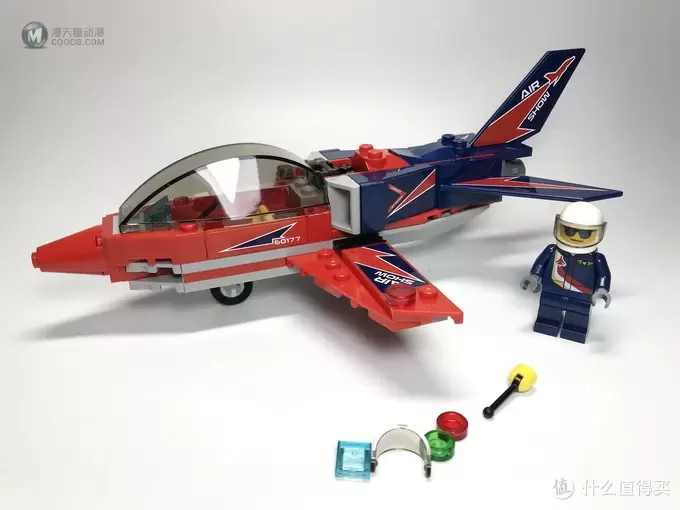 稍微丑了点:LEGO 乐高 60177 空中特技喷气机开箱 稍微丑了点:LEGO 乐高 60177 空中特技喷气机开箱