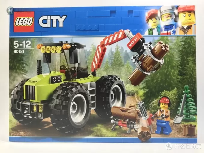 玩法多样:LEGO 乐高 城市系列 60181 林业工程车 玩法多样:LEGO 乐高 城市系列 60181 林业工程车