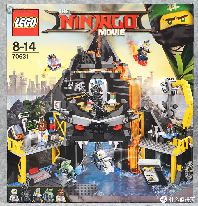 有品位的大魔王:LEGO 乐高 幻影忍者 加满都魔王的火山熔岩基地 70631评测 有品位的大魔王:LEGO 乐高 幻影忍者 加满都魔王的火山熔岩基地 70631评测