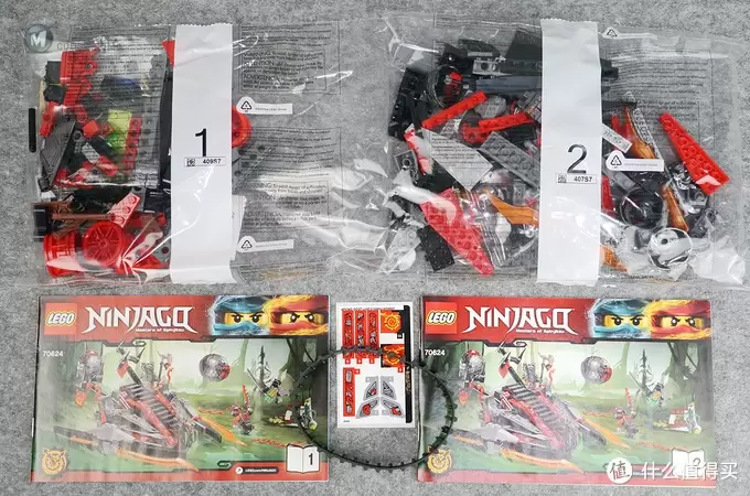 人仔就已经值回票价:LEGO乐高 70624 NINJAGO 幻影忍者系列 红蛇投石履带战车 开箱 人仔就已经值回票价:LEGO乐高 70624 NINJAGO 幻影忍者系列 红蛇投石履带战车 开箱