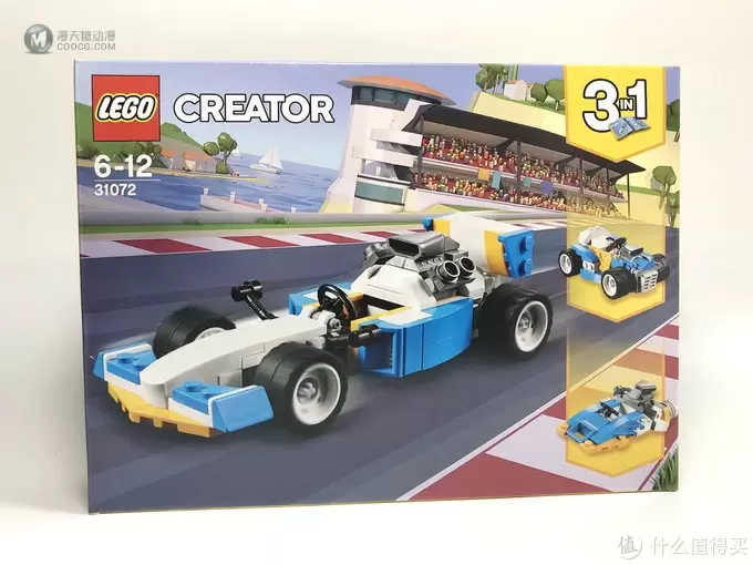 LEGO 乐高 创意百变组 31072 雷霆赛车开箱 LEGO 乐高 创意百变组 31072 雷霆赛车开箱