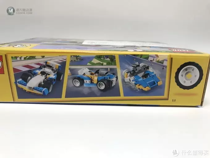 LEGO 乐高 创意百变组 31072 雷霆赛车开箱 LEGO 乐高 创意百变组 31072 雷霆赛车开箱