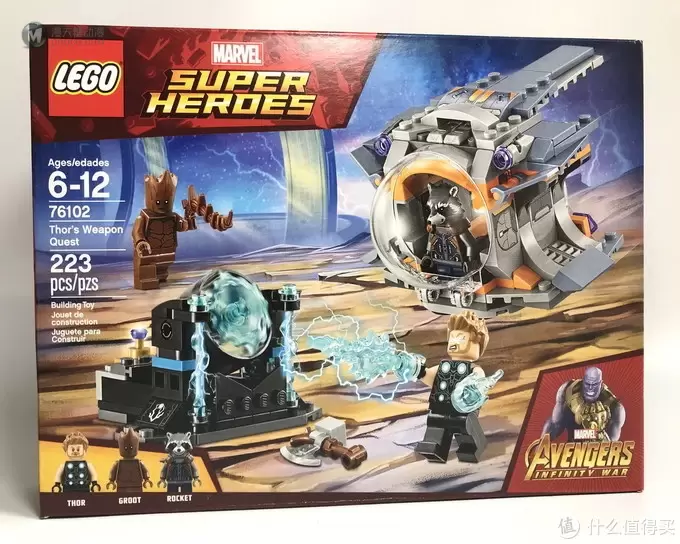 力量之石到来:LEGO 乐高 76102 雷神武器搜寻记 力量之石到来:LEGO 乐高 76102 雷神武器搜寻记