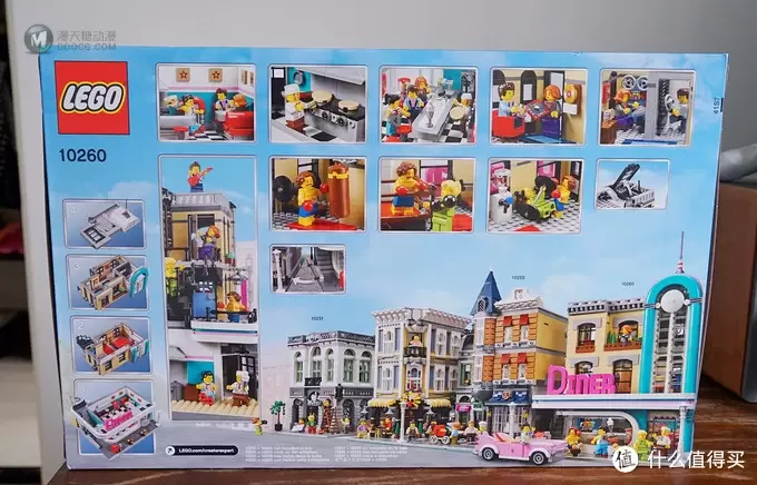 2018年街景新品 LEGO 乐高 10260 DOWNTOWN DINER 城中餐厅 2018年街景新品 LEGO 乐高 10260 DOWNTOWN DINER 城中餐厅