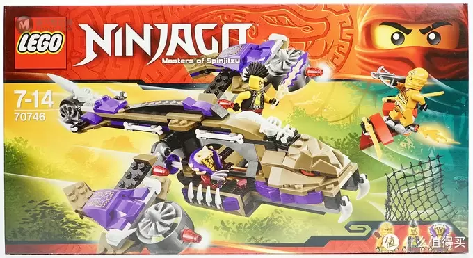 Lego 乐高 幻影忍者 Ninjago 狂蟒掠夺者直升机 70746 详细评测 Lego 乐高 幻影忍者 Ninjago 狂蟒掠夺者直升机 70746 详细评测