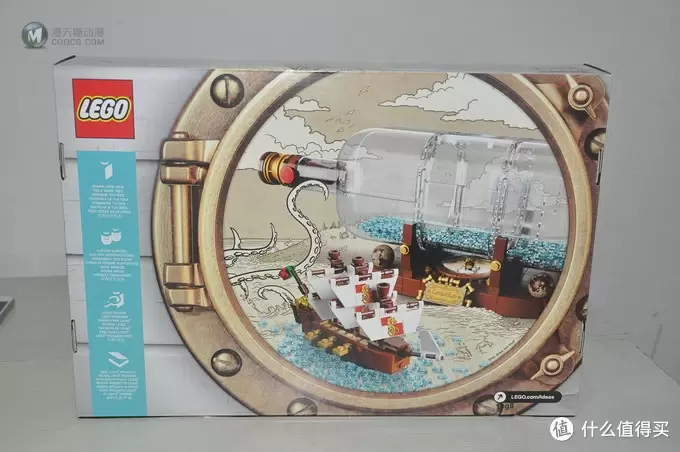 单反毁一生,LEGO穷三代 篇一百零四:LEGO 乐高 Ideas 创意系列 21313 Ship in a Bottle 瓶中船 单反毁一生,LEGO穷三代 篇一百零四:LEGO 乐高 Ideas 创意系列 21313 Ship in a Bottle 瓶中船