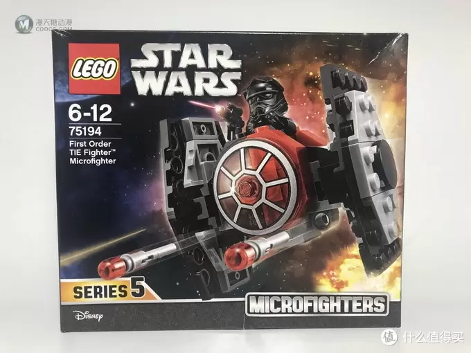 LEGO 乐高 迷你战队系列 75194 第一秩序TIE钛战机 LEGO 乐高 迷你战队系列 75194 第一秩序TIE钛战机