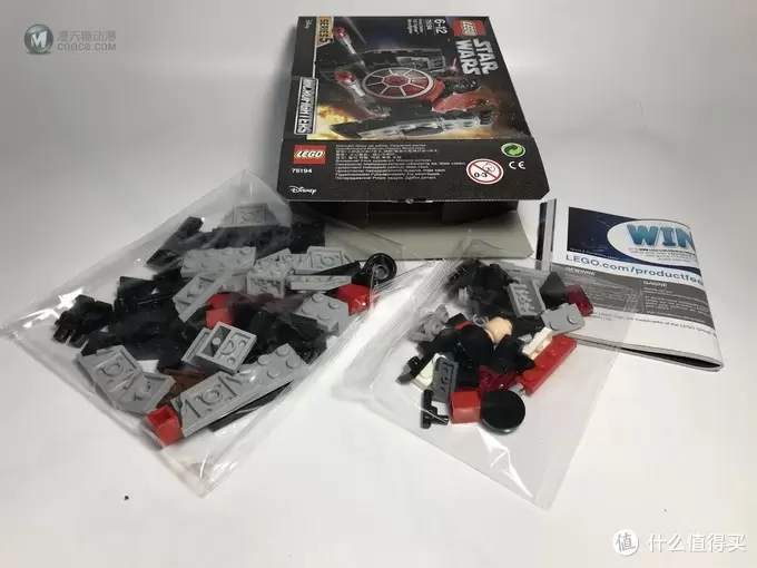 LEGO 乐高 迷你战队系列 75194 第一秩序TIE钛战机 LEGO 乐高 迷你战队系列 75194 第一秩序TIE钛战机
