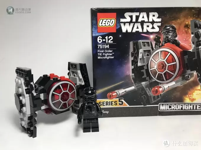 LEGO 乐高 迷你战队系列 75194 第一秩序TIE钛战机 LEGO 乐高 迷你战队系列 75194 第一秩序TIE钛战机