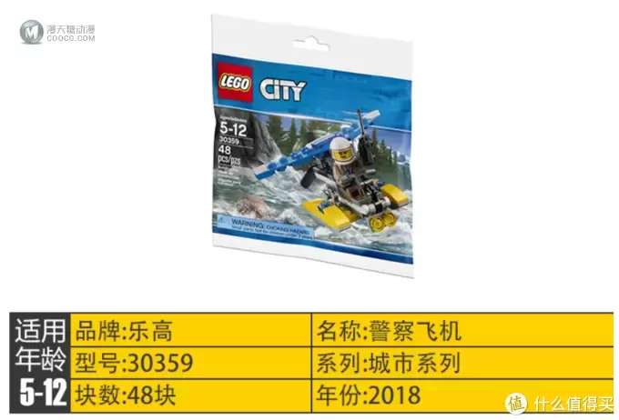 #全民分享季#三五十元也能玩乐高—LEGO 乐高 30359 警务飞机 拼砌包 开箱 #全民分享季#三五十元也能玩乐高—LEGO 乐高 30359 警务飞机 拼砌包 开箱
