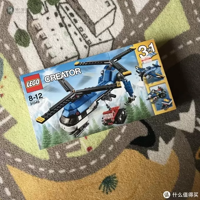 乐高这个大坑 篇四十六:#全民分享季#Lego Creation 31049 双螺旋翼直升机 乐高这个大坑 篇四十六:#全民分享季#Lego Creation 31049 双螺旋翼直升机