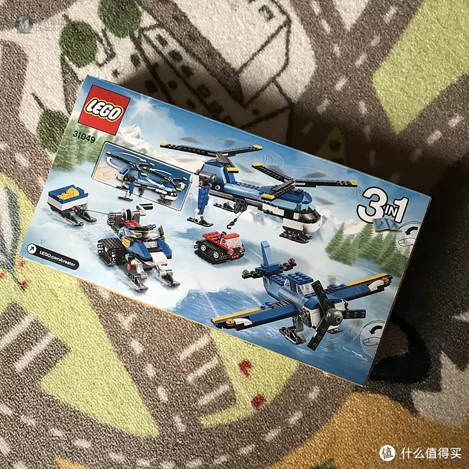 乐高这个大坑 篇四十六:#全民分享季#Lego Creation 31049 双螺旋翼直升机 乐高这个大坑 篇四十六:#全民分享季#Lego Creation 31049 双螺旋翼直升机