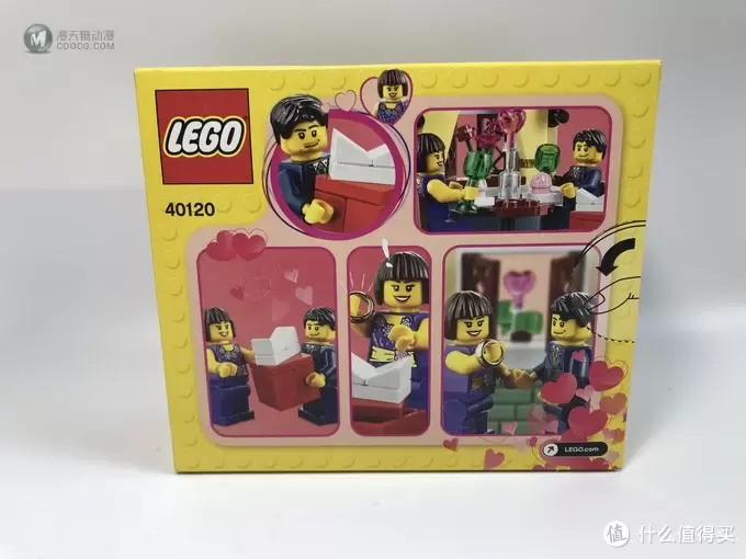 #全民分享季#LEGO 乐高 拼拼乐 求婚送礼好选择 40120 情人节的晚餐 #全民分享季#LEGO 乐高 拼拼乐 求婚送礼好选择 40120 情人节的晚餐
