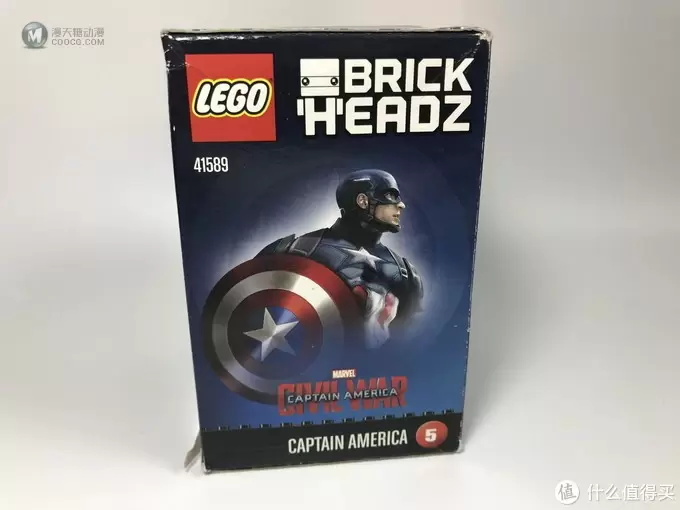 #剁主计划-北京# LEGO 乐高 拼拼乐:萌萌的大头 41589 美国队长 #剁主计划-北京# LEGO 乐高 拼拼乐:萌萌的大头 41589 美国队长