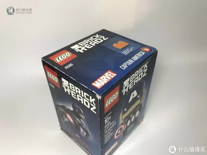 #剁主计划-北京# LEGO 乐高 拼拼乐:萌萌的大头 41589 美国队长 #剁主计划-北京# LEGO 乐高 拼拼乐:萌萌的大头 41589 美国队长