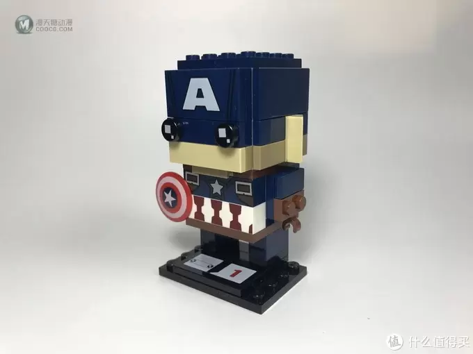 #剁主计划-北京# LEGO 乐高 拼拼乐:萌萌的大头 41589 美国队长 #剁主计划-北京# LEGO 乐高 拼拼乐:萌萌的大头 41589 美国队长