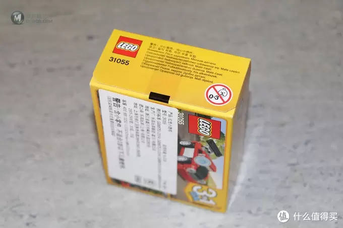 小set一样有乐趣—LEGO 乐高 百变三合一系列 31055 红色小跑车 开箱 小set一样有乐趣—LEGO 乐高 百变三合一系列 31055 红色小跑车 开箱