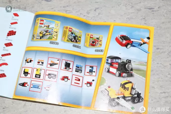 小set一样有乐趣—LEGO 乐高 百变三合一系列 31055 红色小跑车 开箱 小set一样有乐趣—LEGO 乐高 百变三合一系列 31055 红色小跑车 开箱