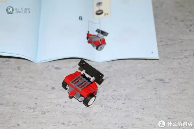 小set一样有乐趣—LEGO 乐高 百变三合一系列 31055 红色小跑车 开箱 小set一样有乐趣—LEGO 乐高 百变三合一系列 31055 红色小跑车 开箱