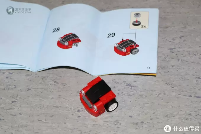 小set一样有乐趣—LEGO 乐高 百变三合一系列 31055 红色小跑车 开箱 小set一样有乐趣—LEGO 乐高 百变三合一系列 31055 红色小跑车 开箱