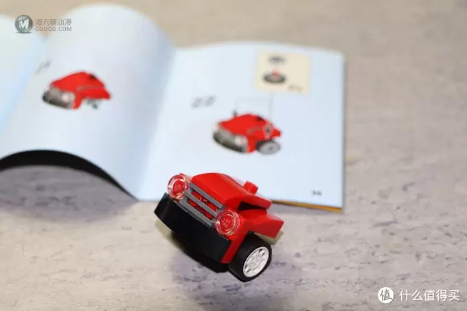 小set一样有乐趣—LEGO 乐高 百变三合一系列 31055 红色小跑车 开箱 小set一样有乐趣—LEGO 乐高 百变三合一系列 31055 红色小跑车 开箱