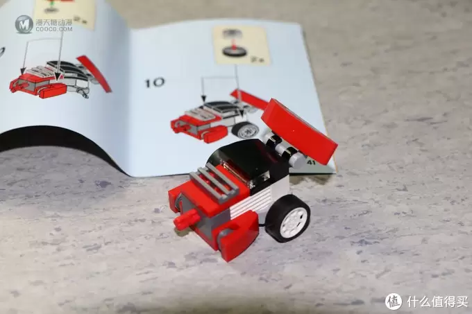 小set一样有乐趣—LEGO 乐高 百变三合一系列 31055 红色小跑车 开箱 小set一样有乐趣—LEGO 乐高 百变三合一系列 31055 红色小跑车 开箱