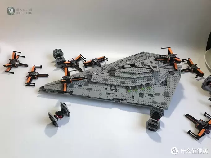#本站首晒#我也有大宝剑了—LEGO 乐高 75190 第一秩序 歼星舰 #本站首晒#我也有大宝剑了—LEGO 乐高 75190 第一秩序 歼星舰