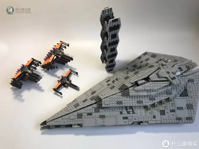 #本站首晒#我也有大宝剑了—LEGO 乐高 75190 第一秩序 歼星舰 #本站首晒#我也有大宝剑了—LEGO 乐高 75190 第一秩序 歼星舰