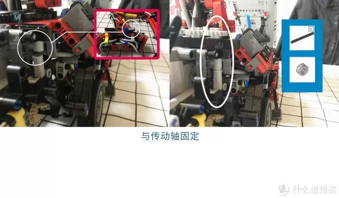 保留原版外观+功能 LEGO 乐高 42043 动力遥控改装 保留原版外观+功能 LEGO 乐高 42043 动力遥控改装
