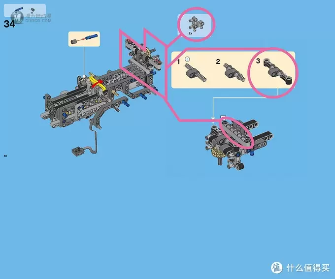 保留原版外观+功能 LEGO 乐高 42043 动力遥控改装 保留原版外观+功能 LEGO 乐高 42043 动力遥控改装