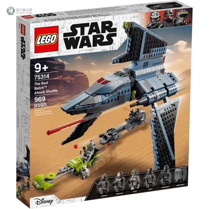 乐高星球大战残次品小队新品75314正式发布 乐高星球大战残次品小队新品75314正式发布