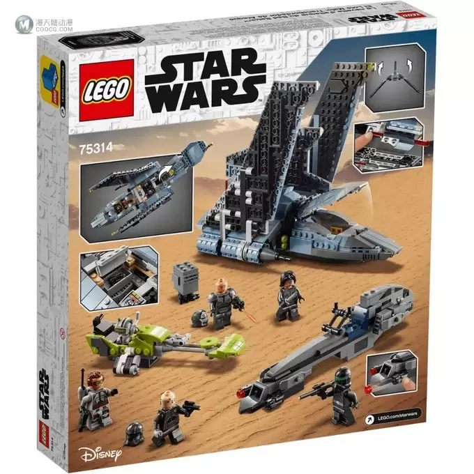 乐高星球大战残次品小队新品75314正式发布 乐高星球大战残次品小队新品75314正式发布