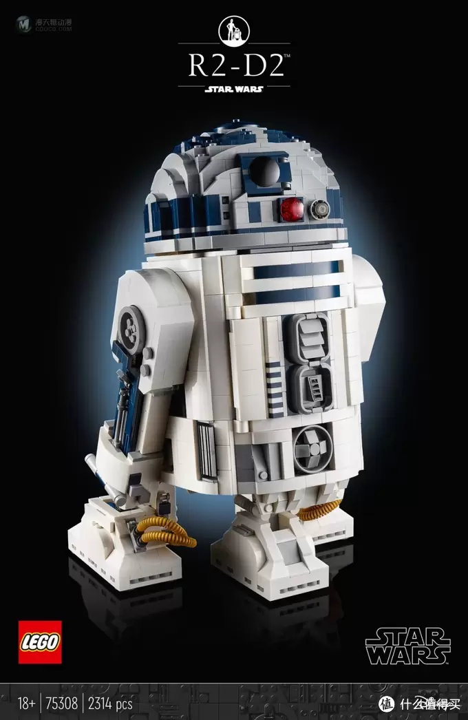 乐高星球大战UCS套装75308R2-D2正式公布! 乐高星球大战UCS套装75308R2-D2正式公布!