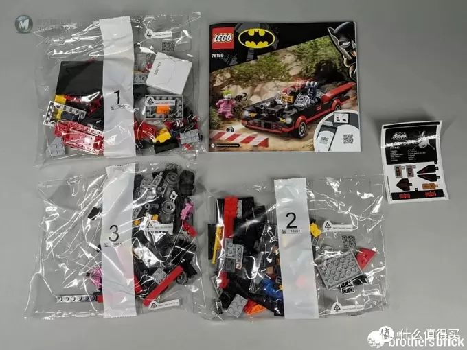 乐高DC蝙蝠侠系列76188蝙蝠车开箱测评 乐高DC蝙蝠侠系列76188蝙蝠车开箱测评