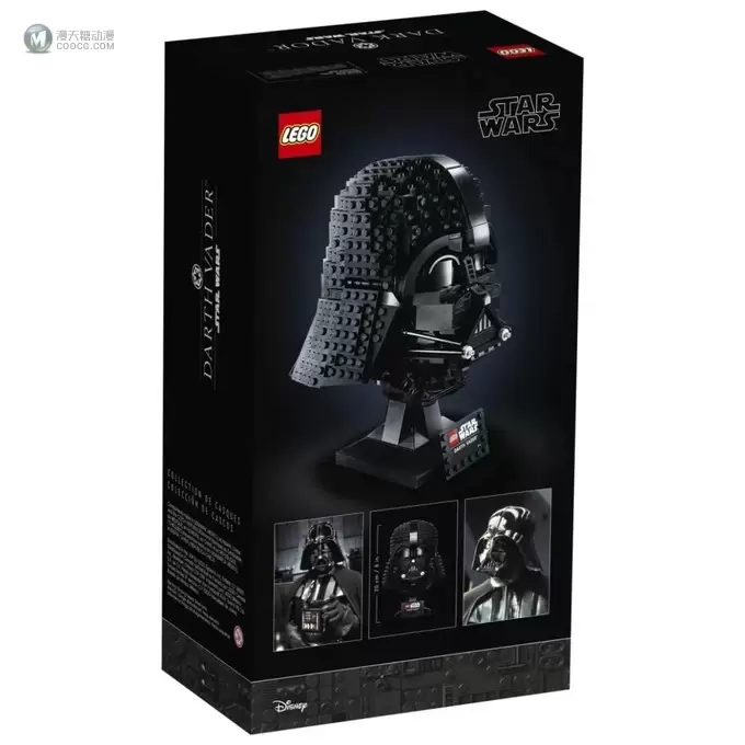 乐高三款星球大战新品意外发布,达斯维达头盔正式曝光! 乐高三款星球大战新品意外发布,达斯维达头盔正式曝光!