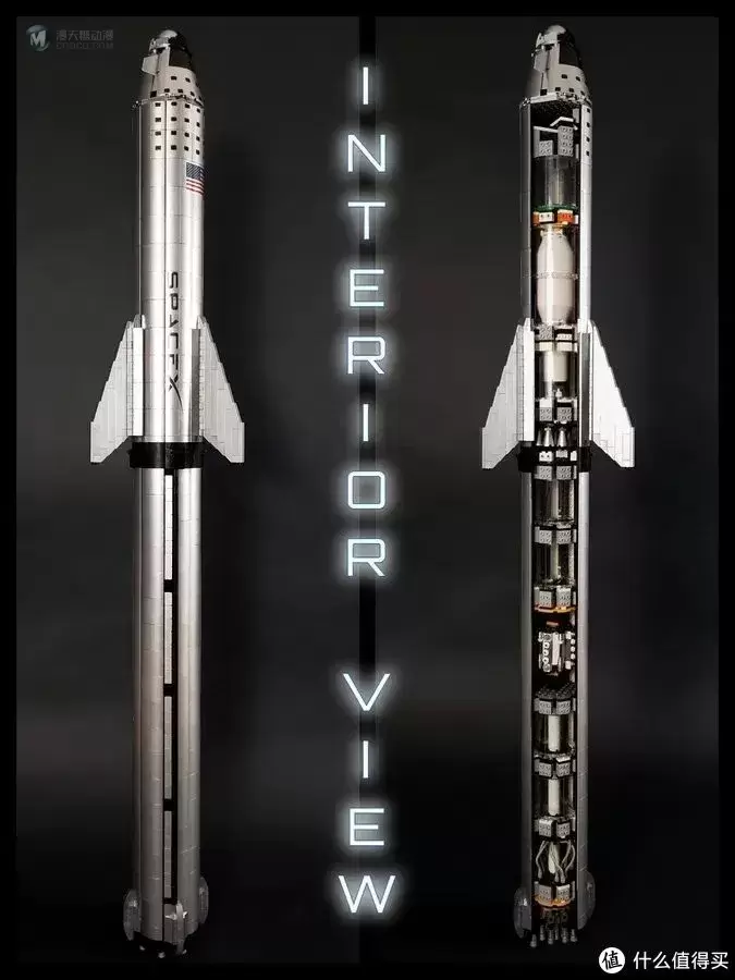 乐高Ideas作品“SpaceX星舰和超级重型火箭”获得10000票支持 乐高Ideas作品“SpaceX星舰和超级重型火箭”获得10000票支持