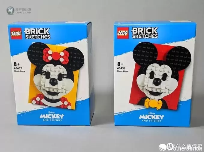 乐高积木素描40456米奇和40457米妮开箱评测 乐高积木素描40456米奇和40457米妮开箱评测