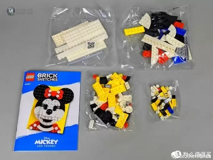 乐高积木素描40456米奇和40457米妮开箱评测 乐高积木素描40456米奇和40457米妮开箱评测